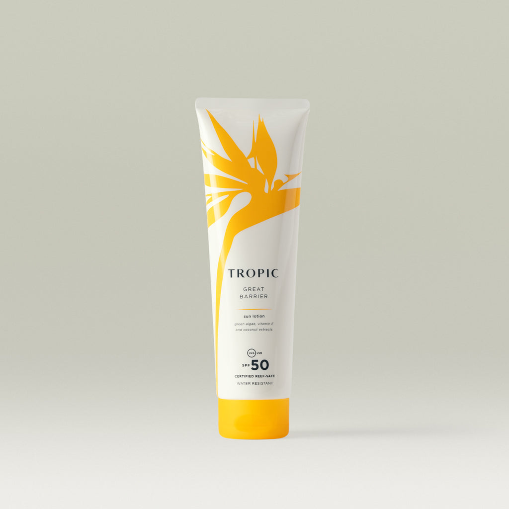 Great Barrier Reef-Safe Sun Lotion SPF50 – Tropic