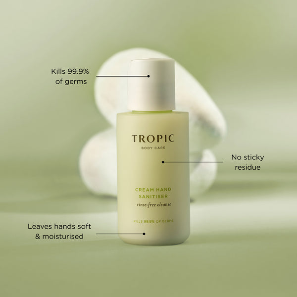 Cream Hand Sanitiser Rinse-Free Cleanse